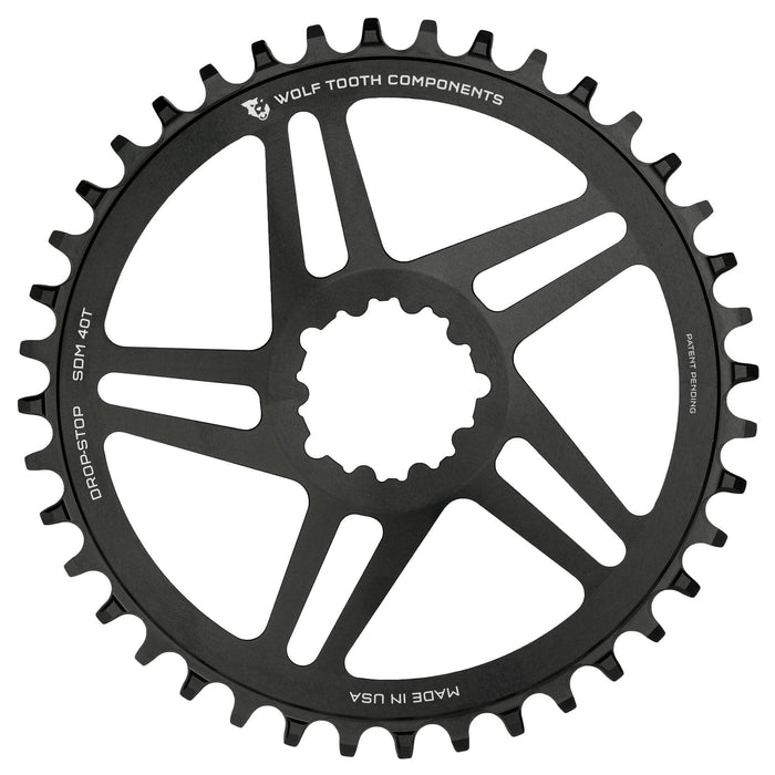 Wolf Tooth Direct Mount Bicycle Chainrings for SRAM 3-Bolt Gravel/Road Cranks