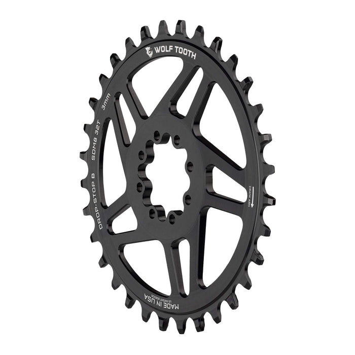 Wolf Tooth Direct Mount Bicycle Chainrings for SRAM 8-Bolt Mountain Cranks