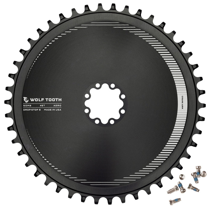 Wolf Tooth Direct Mount Chainrings for SRAM 8-Bolt Gravel / Road Cranks