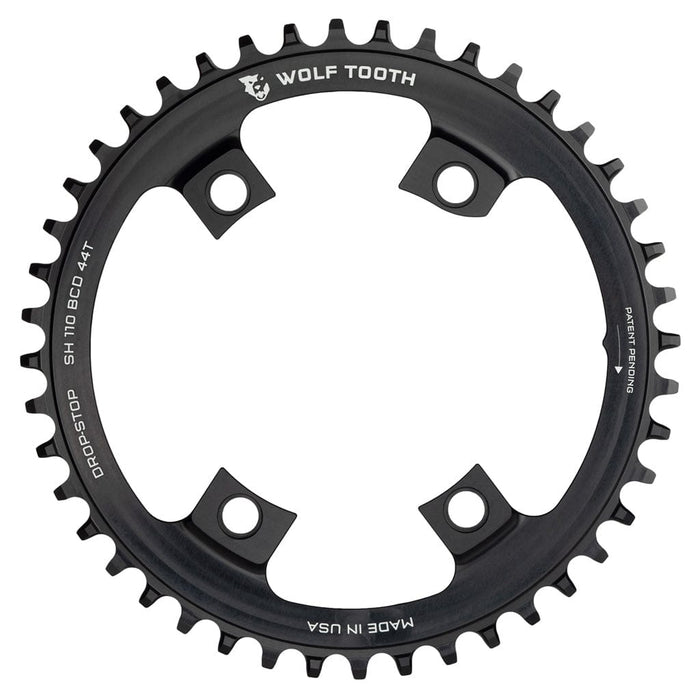 Wolf Tooth 110 BCD Asymmetric 4-Bolt Bicycle Chainrings for Shimano Cranks