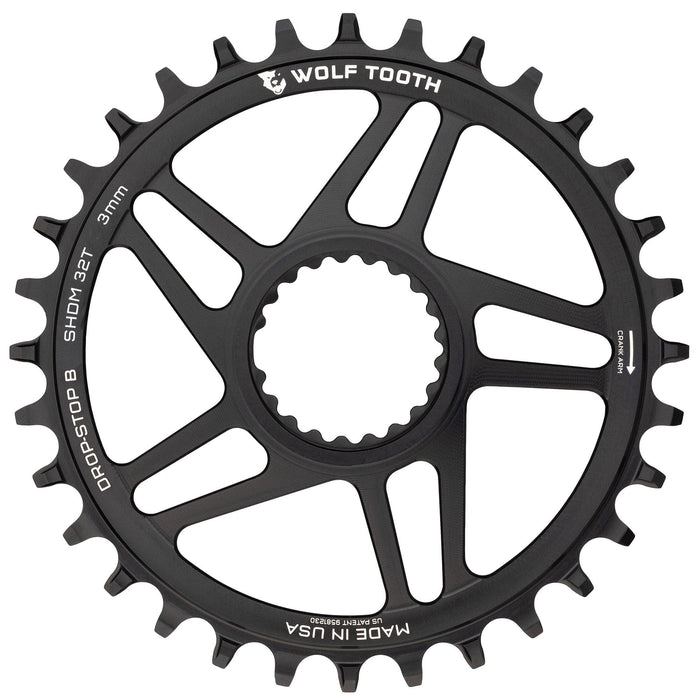 Wolf Tooth Direct Mount Bicycle Chainrings for Shimano Cranks