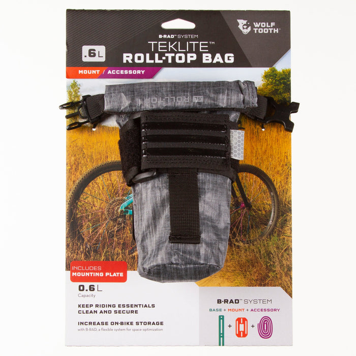 Wolf Tooth B-RAD TekLite Roll-Top Bicycle Bags 0.6L