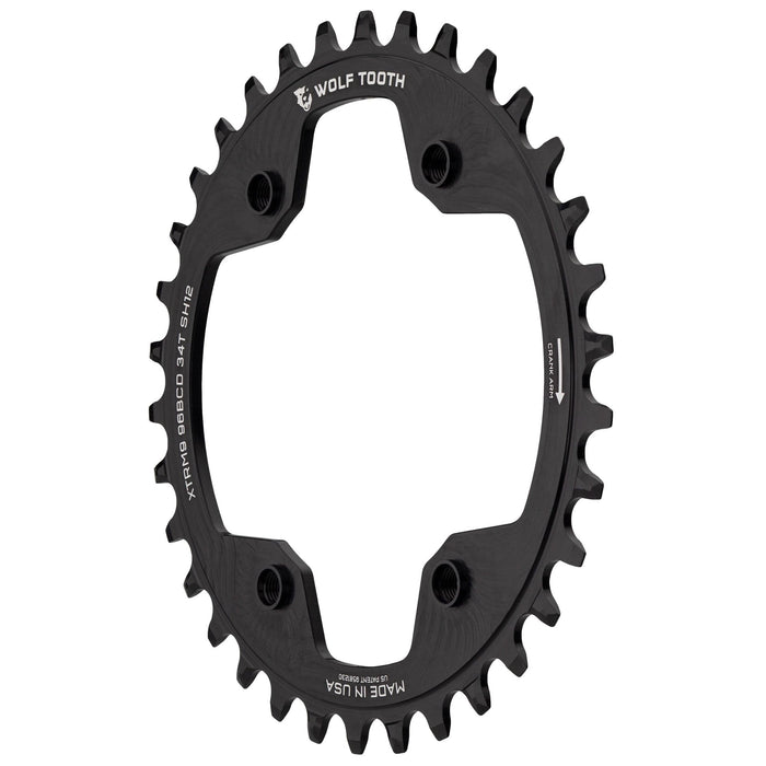 Wolf Tooth 96 mm BCD Bicycle Chainrings for Shimano XTR M9000 and M9020