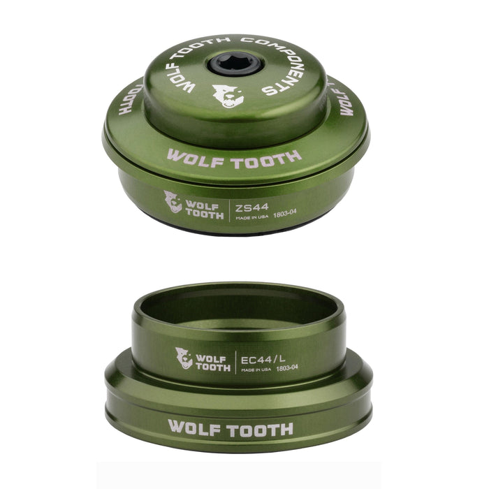 Wolf Tooth Premium Bicycle Headsets Olive