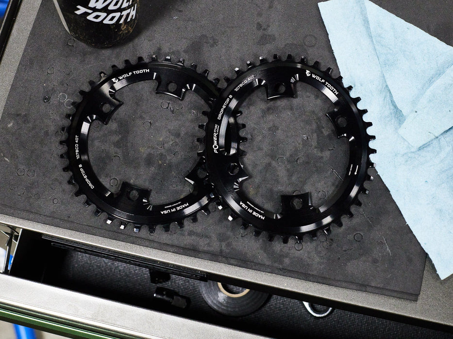 Wolf Tooth Oval 107 BCD Bicycle Chainrings for SRAM