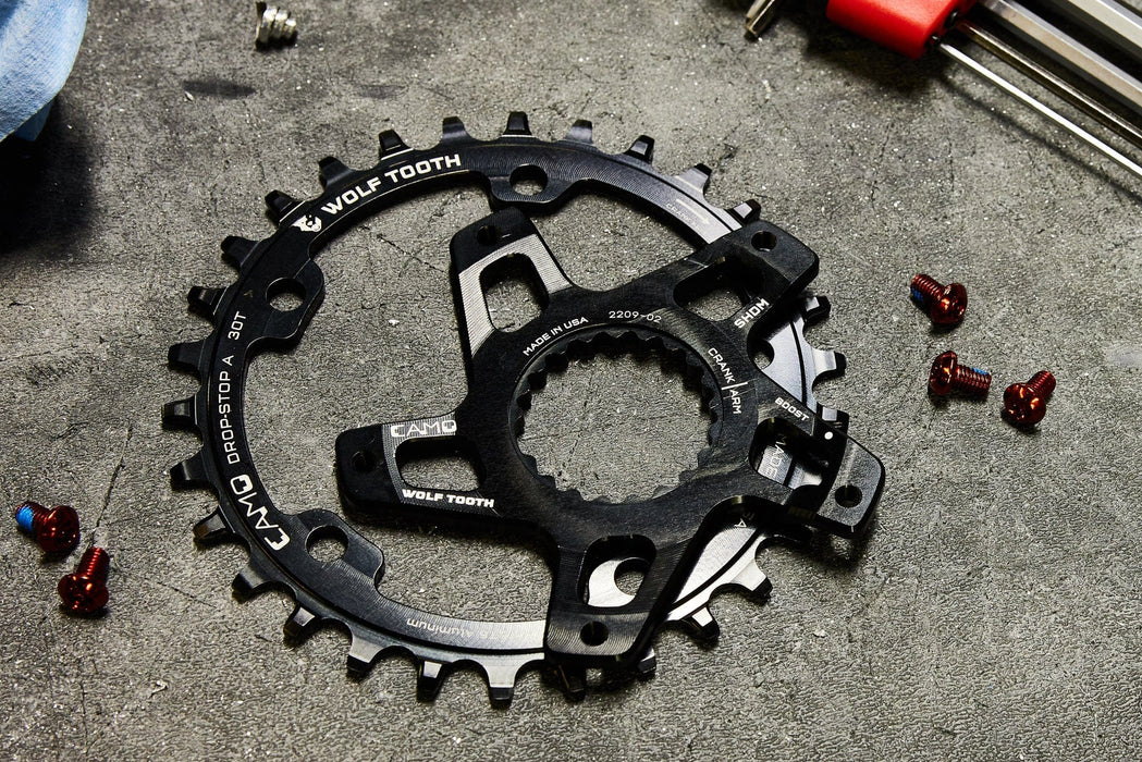 Wolf Tooth CAMO Direct Mount Spider For Shimano Bicycle Chainrings