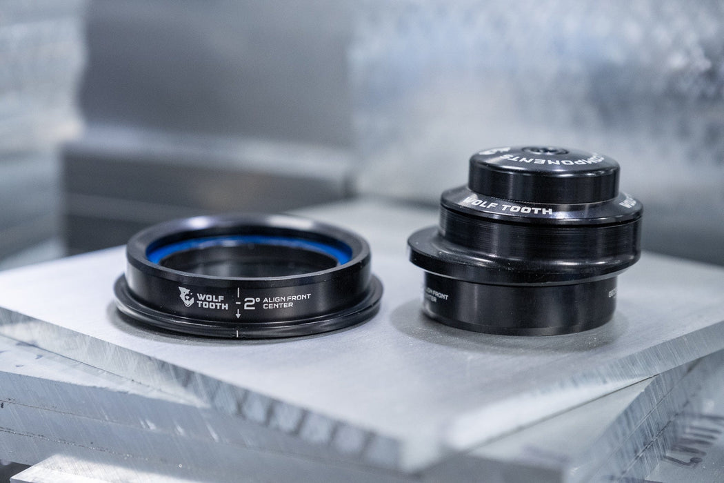 Wolf Tooth 2 Degree GeoShift Performance Angle Bicycle Headsets