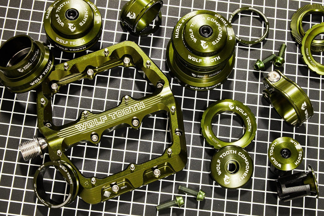 Wolf Tooth Premium Bicycle Headsets Olive