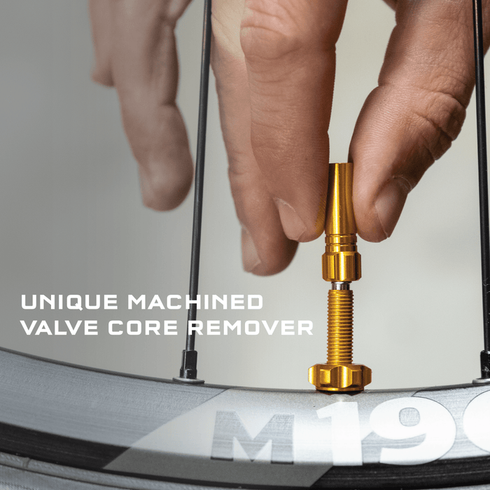 Wolf Tooth Tubeless Presta Bicycle Tire Valves Stem Kit