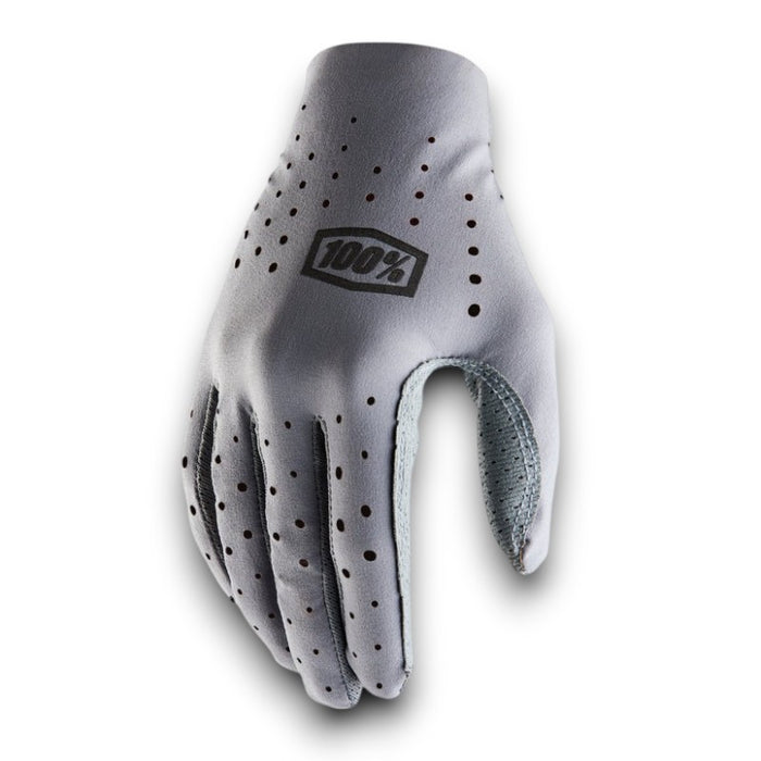 100% Sling Gloves - Gray Full Finger Women's Large