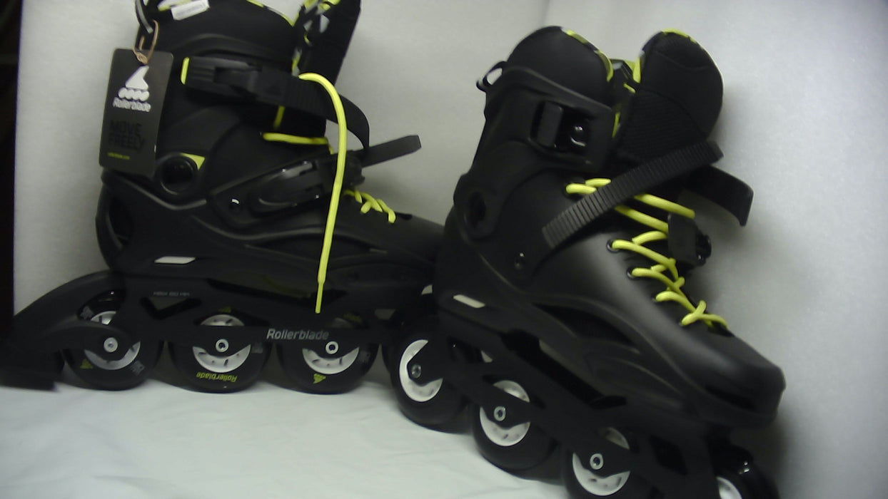 Rollerblade RB Cruiser Mens Black/Neon Yellow 6 (Without Original Box)