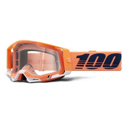 Ride 100 RACECRAFT 2 Goggle 2022 Coral - Clear Lens