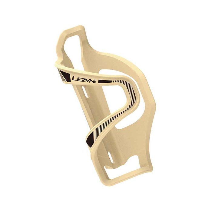 Lezyne Flow Side Load Bottle Cage Composite Right Matte Tan 48G