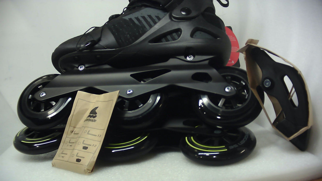 Rollerblade Macroblade 110 3WD Black/Lime 10 - Open Box (Without Box)