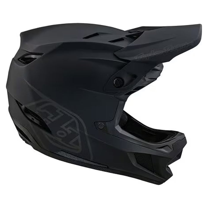 Troy Lee Designs D4 Polyacrylite Helmet W/Mips Stealth Black Large