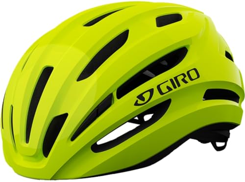 Giro Isode MIPS II Bicycle Helmets Gloss Highlight Yellow/Gloss Bla UA