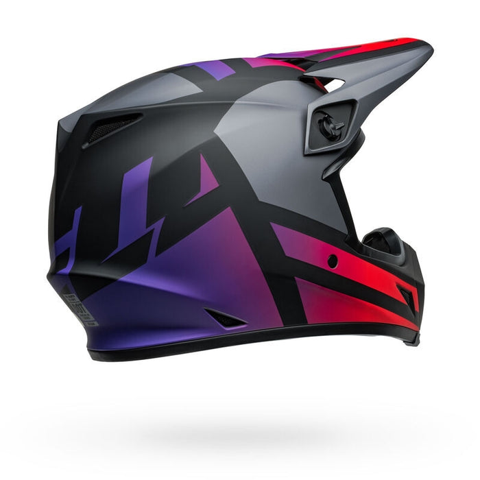 Bell Moto MX-9 MIPS Alter Ego Matte Black/Red X-Small