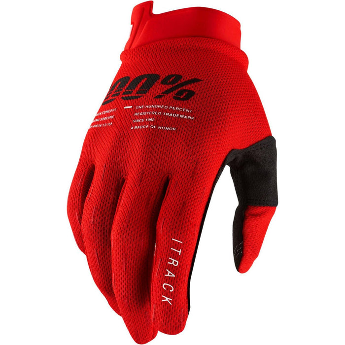 ITRACK Gloves Red - S