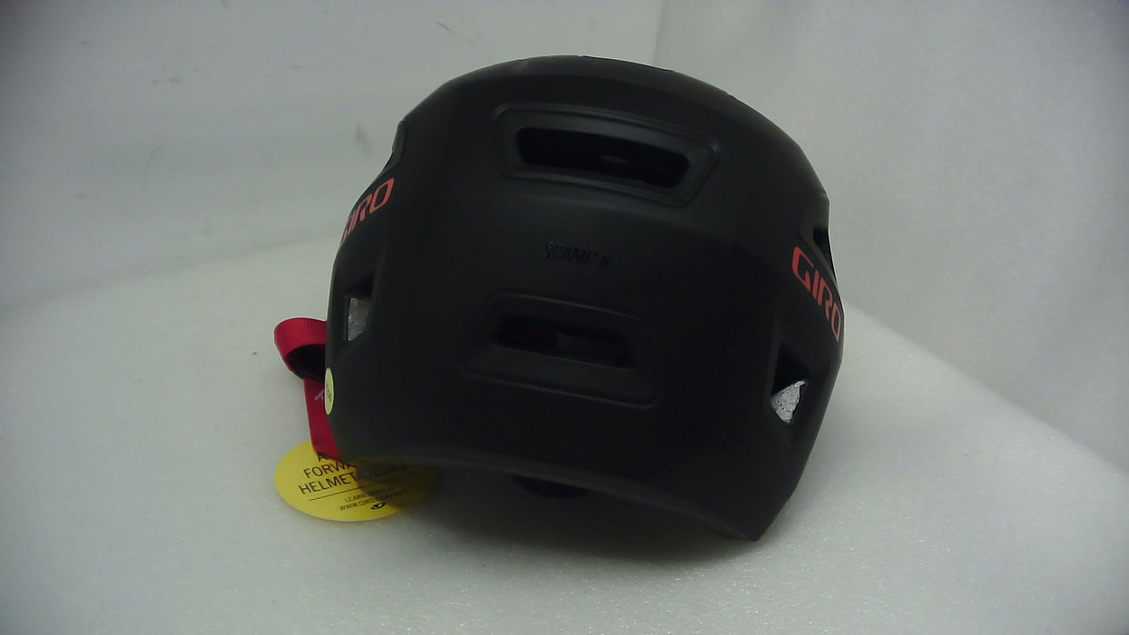 Giro Scamp MIPS II Youth Bicycle Helmets Matte Black/Red X-Small - Open Box - (Without Original Box)