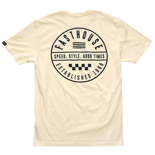 Fasthouse Statement SS Tee Natural Small