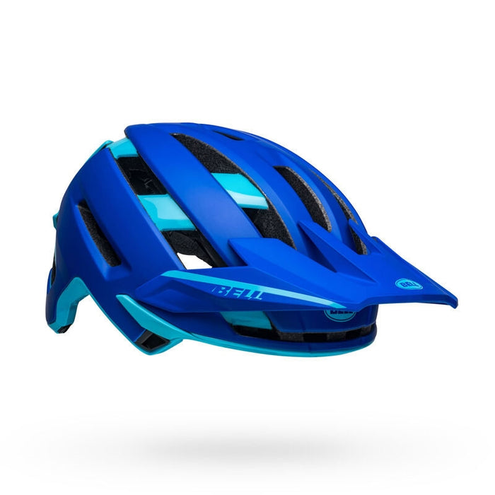 Bell Bike Super Air R Spherical Bicycle Helmets Matte/Gloss Blues Large