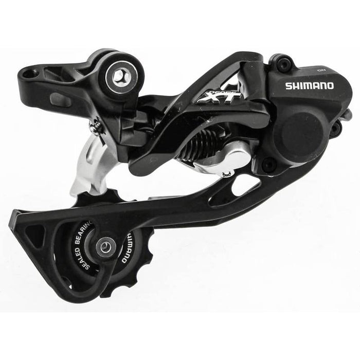 SHIMANO REAR DERAILLEUR, RD-M786, DEORE XT SGS 10-SPEED TOP-NORMAL SHADOW PLUS DESIGN, DIRECT ATTACHMENT(DIRECT MOUNT COMPATIBLE), BLACK