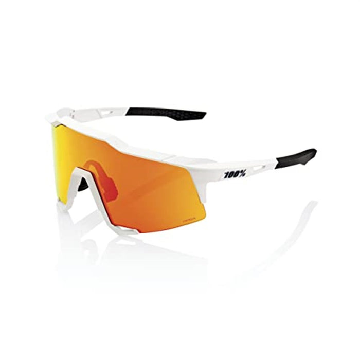 Ride 100 Speedcraft Sport - Soft Tact Off White - HiPER Red Multilayer Mirror Lens