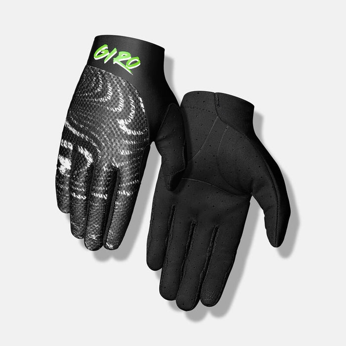 Giro Trixter Youth Bicycle Gloves Black Ripple Large