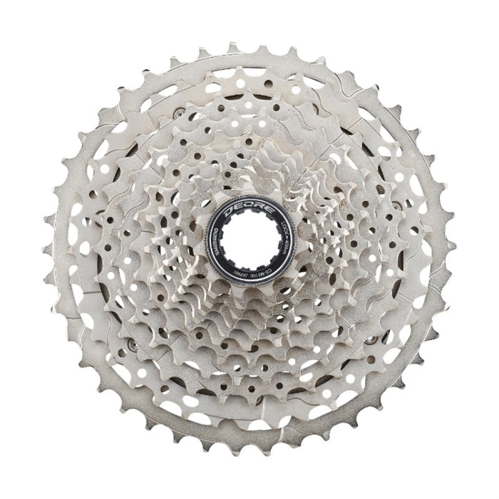 SHIMANO CASSETTE SPROCKET, CS-M5100, 11-42T, DEORE, 11-SPEED, 11-13-15-17-19-21-24-28-32-37-42T