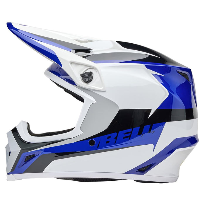 Bell Moto MX-9 MIPS Blue/White Rift Medium