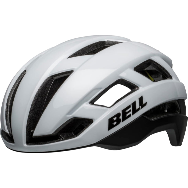 Bell Bike Falcon XR LED MIPS Bicycle Helmets Matte/Gloss White/Black Medium