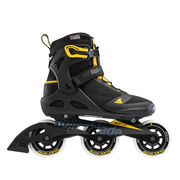 Rollerblade Macroblade 100 3Wd Black/Saffron Yellow 10.5