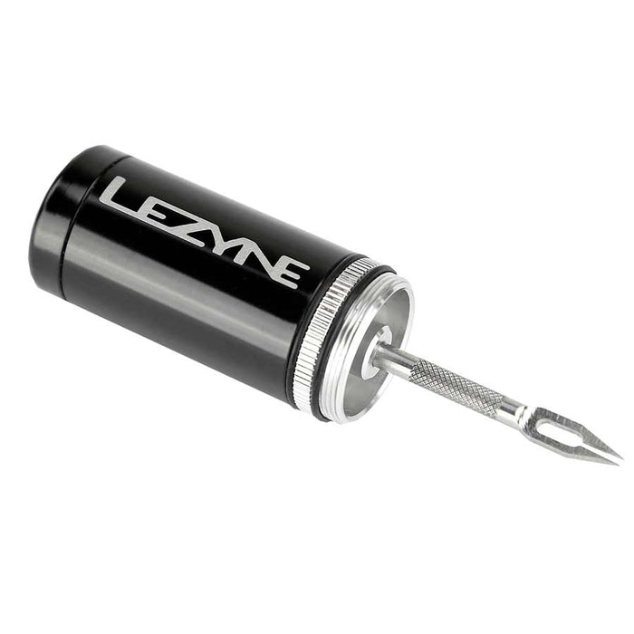 Lezyne Tubeless Kit Tubeless Repair Kit Includes Alloy Tool And 5 Plugs.