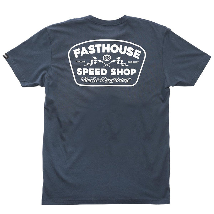 Fasthouse Wedged SS Tee Indigo Medium