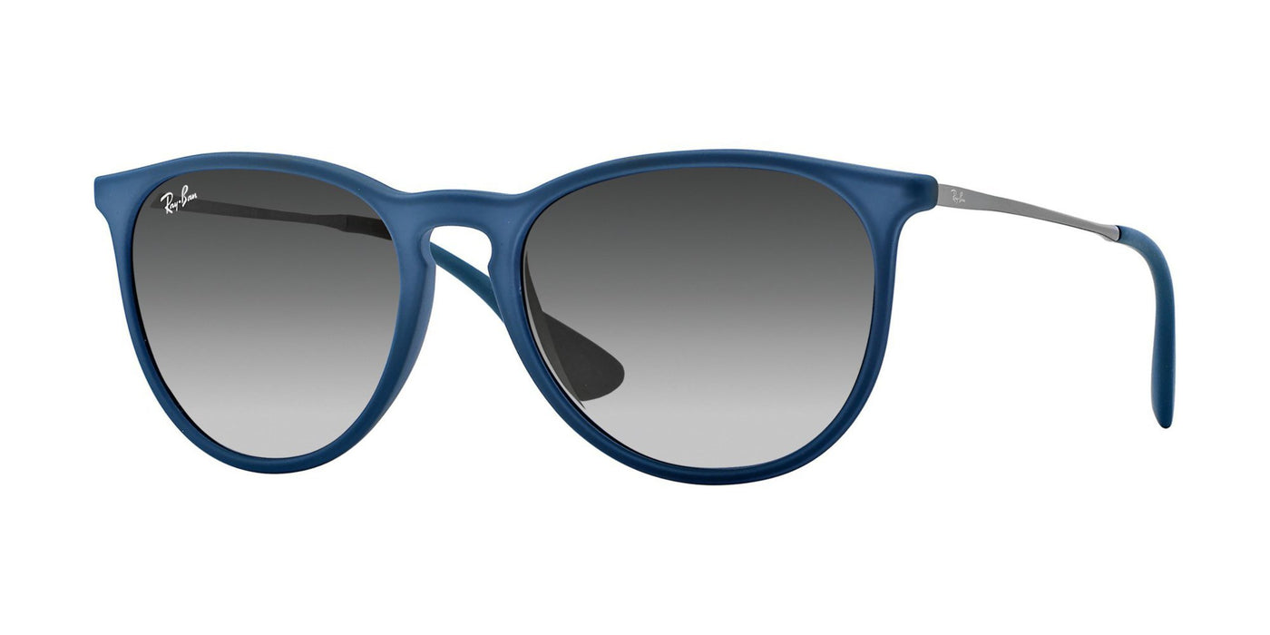 Rayban Erika Rubber Blue/Light Grey Gradient Dark Grey