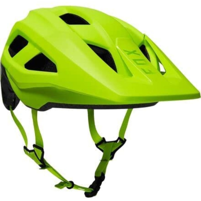 Fox Racing Mainframe Helmet Trvrs Fluorescent Yellow Medium