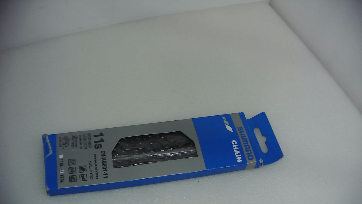 Shimano Bicycle Chain. Cn-Hg601-11. For 11-Speed(Road/Mtb/E-Bike C - Open Box  - (Without Original Box)