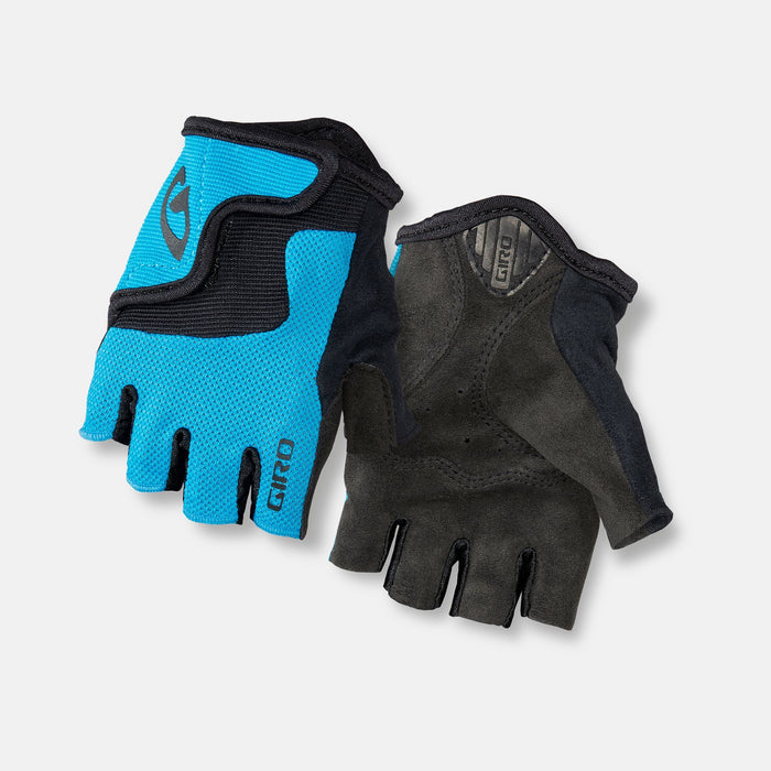 Giro Bravo Jr Youth Bicycle Gloves Blue Jewel Large