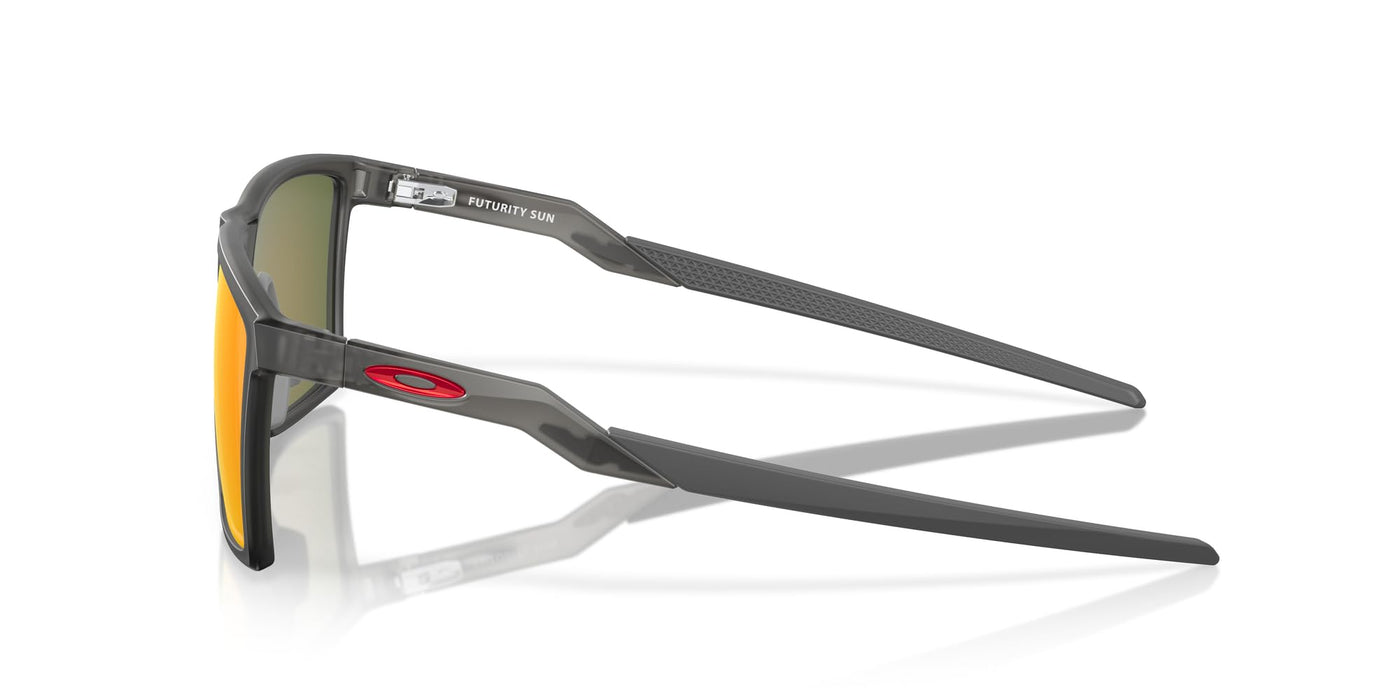 Oakley Futurity Sun Satin Grey Smoke/PRIZM Ruby Polarized