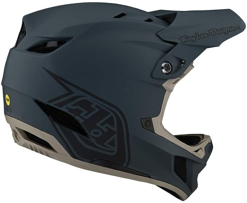 Troy Lee Designs D4 Composite Helmet Stealth Gray 2X-Large