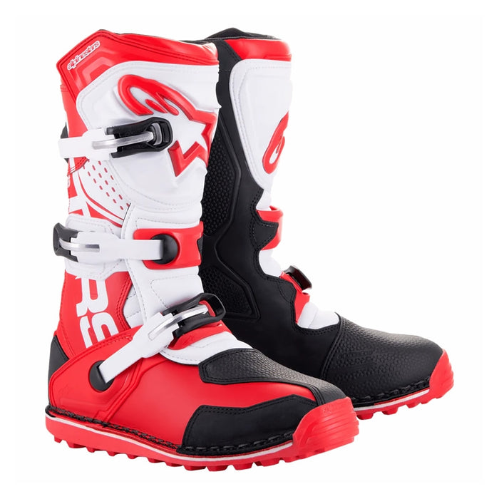 Alpinestars Tech T Boots Bright Red/Black/White 7