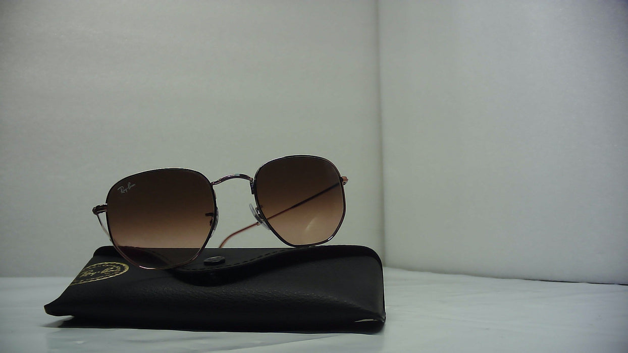 Rayban Hexagonal Flat - Copper/Pink Gradient Brown - 51Mm