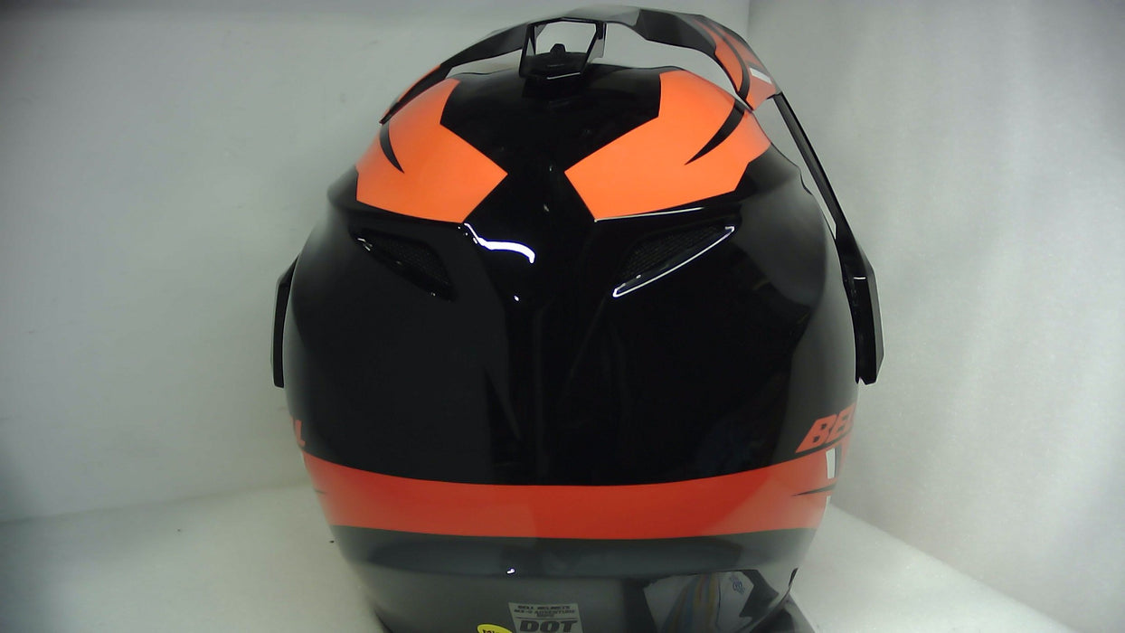 Bell Moto Mx-9 Adv Mips Alpine Black/Orange Small - Open Box - (Without Original Box)