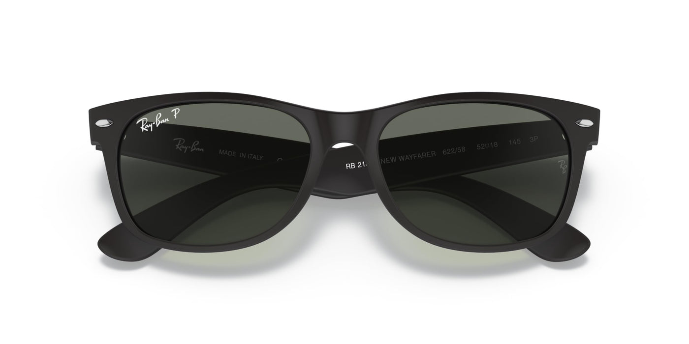 Rayban Wayfarer Rubber Black 52Mm