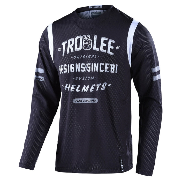 Troy Lee Designs Gp Air Jersey Roll Out Black Medium