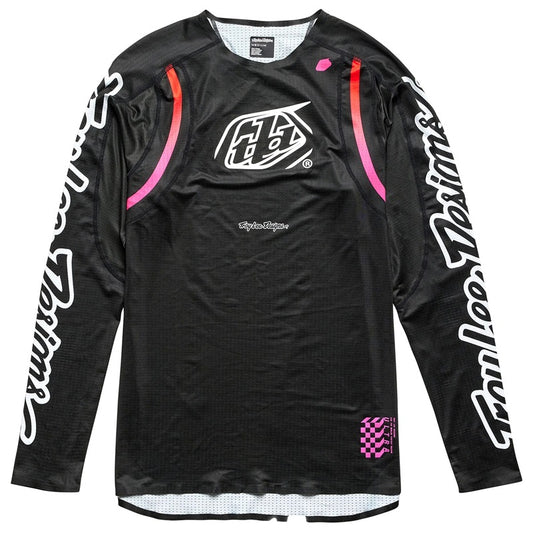 Troy Lee Designs Sprint Ultra Jersey Pinned Black Large