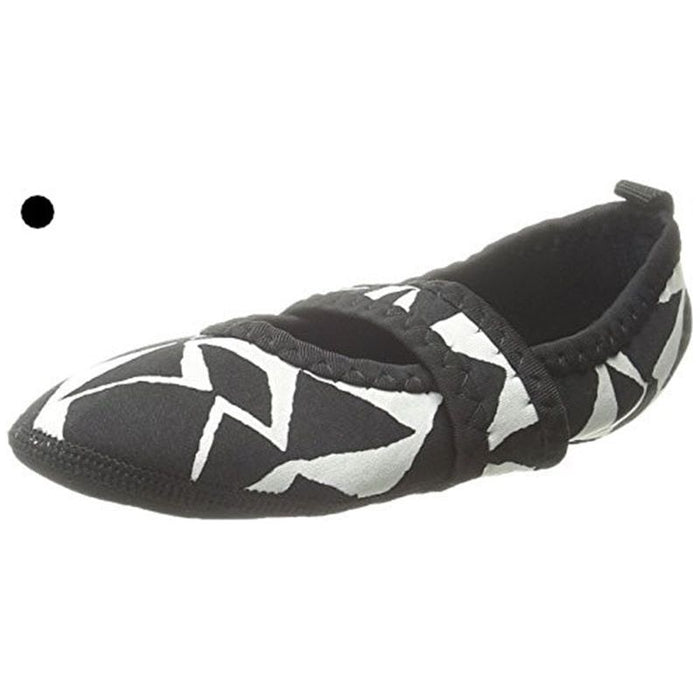 Nufoot Bety Ou Geo Black/White X-Small