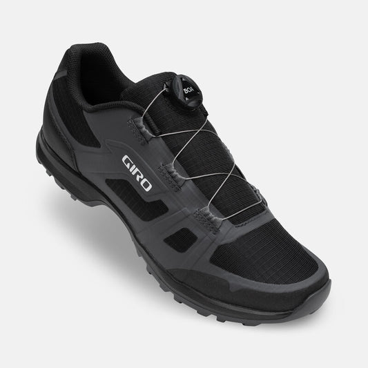 Giro Gauge BOA Dirt Shoes - Dark Shadow/Black - Size 50 (Without Original Box)