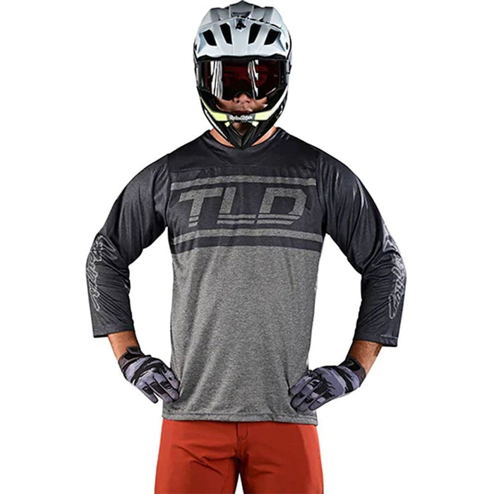 Troy Lee Designs Jersey Gray/Gray Heather Medium