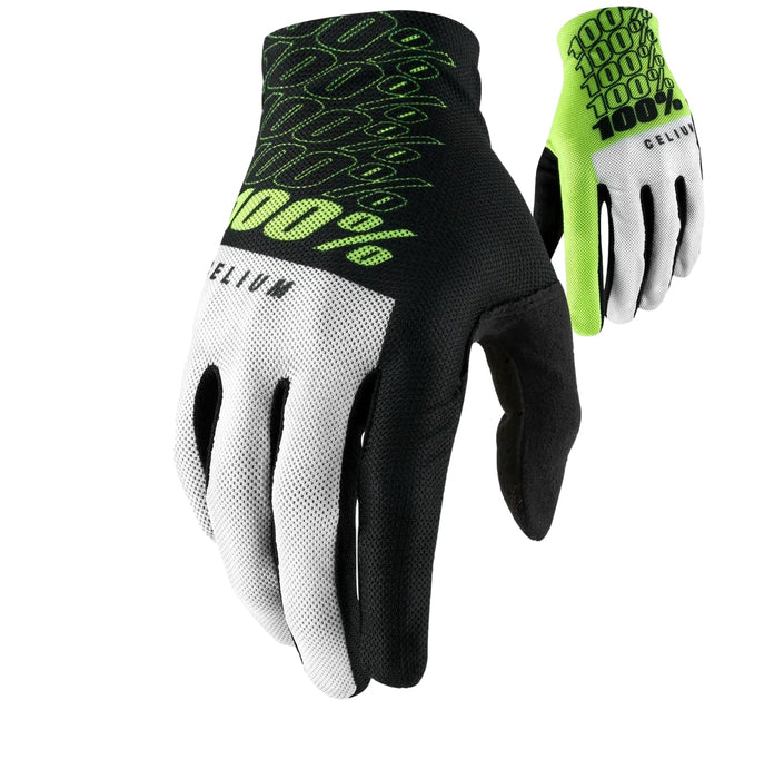 Ride 100 CELIUM Gloves Fluo Yellow - XL